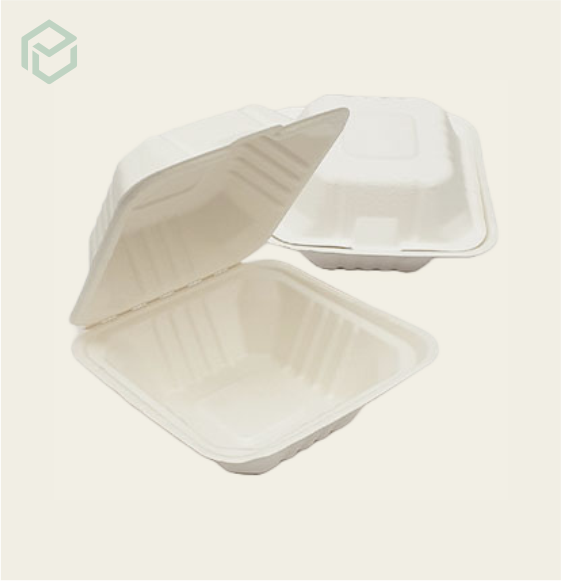 Bagasse Clamshell