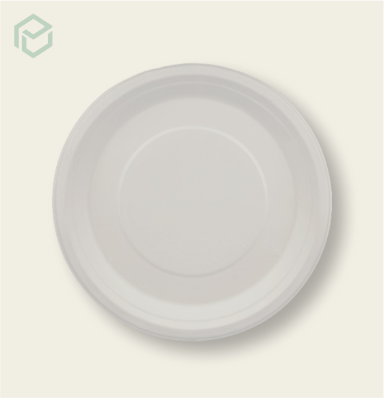 Round Bagasse Plates